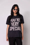 SOMETHING VERY SPECIAL - YVS Trashed Tee - Vintage Black-tee-Something Very Special-S-UPTOWN LOCAL