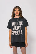 SOMETHING VERY SPECIAL - YVS Trashed Tee - Vintage Black-tee-Something Very Special-S-UPTOWN LOCAL