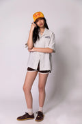 SOMETHING VERY SPECIAL - Work Shirt - Seersucker-Shirts-Something Very Special-XS-UPTOWN LOCAL