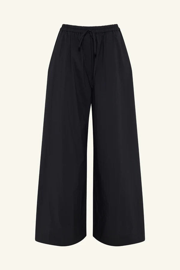 SHONA JOY - Campbell Wide Leg Pant - Black-Pants-Shona Joy-6-UPTOWN LOCAL