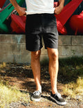 MR SIMPLE - Carpenter Walk Short - Vintage Black-Pants-Mr. Simple-30-UPTOWN LOCAL