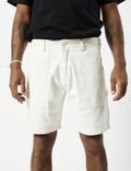 MR SIMPLE - Carpenter Walk Short - Off White-Pants-Mr. Simple-30-UPTOWN LOCAL
