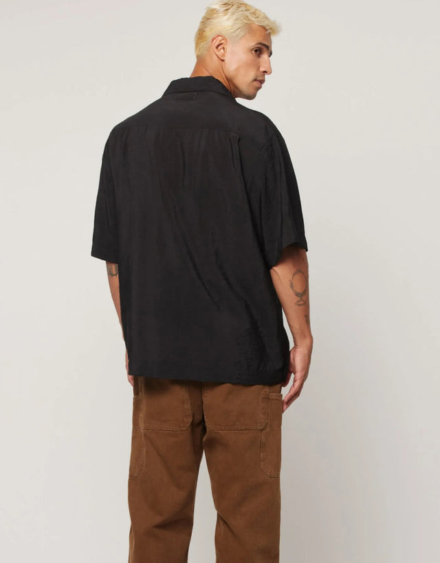 ROLLAS - Night Garden Bowler - Black-Shirts-Rolla's-S-UPTOWN LOCAL