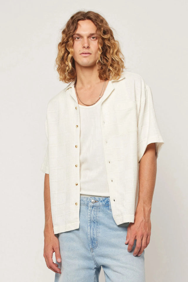 ROLLAS - Wisteria Bowler - Coconut-Shirts-Rolla's-S-UPTOWN LOCAL