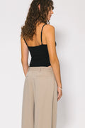 SOMETHING VERY SPECIAL - Westwood Pleated Pant - Stone-Pants-Something Very Special-S-UPTOWN LOCAL