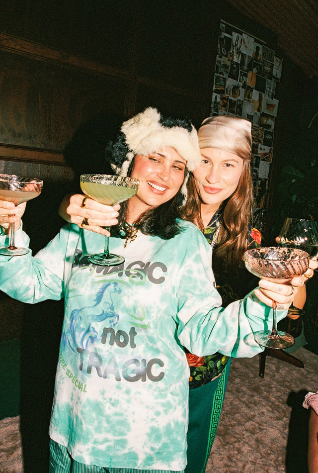 SOMETHING VERY SPECIAL - Be Magic LS Tee - Tie Dye-T-Shirts-Something Very Special-XS-UPTOWN LOCAL