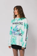 SOMETHING VERY SPECIAL - Be Magic LS Tee - Tie Dye-T-Shirts-Something Very Special-XS-UPTOWN LOCAL