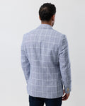BROOKSFIELD - Fully Lined Blazer - Blue Linen-Blazer-Brooksfield-38-UPTOWN LOCAL