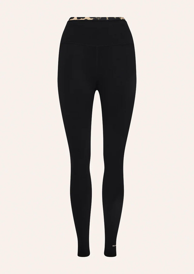 PE NATION - Vita F/L Legging - Black / Leopard-Leggings-PE Nation-S-UPTOWN LOCAL
