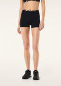 PE NATION - Vita 2.5” Bike Short - Black / Leopard-Leggings-PE Nation-S-UPTOWN LOCAL