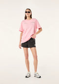 PE NATION -Base Tee - Candy Pink-T-Shirts-PE Nation-XS-UPTOWN LOCAL
