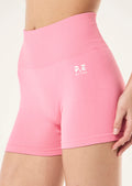 PE NATION - Restore Seamless 2.5” Bike Short - Pink Lemonade-Leggings-PE Nation-S-UPTOWN LOCAL