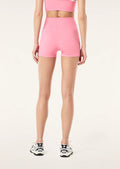 PE NATION - Restore Seamless 2.5” Bike Short - Pink Lemonade-Leggings-PE Nation-S-UPTOWN LOCAL