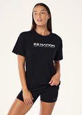 PE NATION - Aero SS Tee - Black-T-Shirts-PE Nation-XS-UPTOWN LOCAL