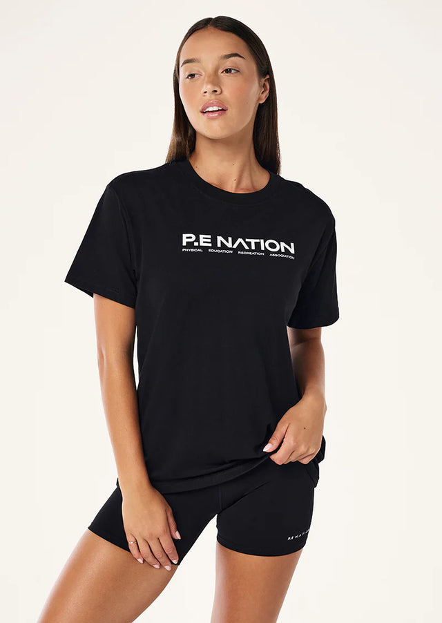 PE NATION - Aero SS Tee - Black-T-Shirts-PE Nation-XS-UPTOWN LOCAL