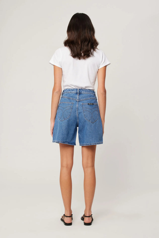 ROLLAS - Super Mirage - Evie Dark Blue-Shorts-Rolla's-24-UPTOWN LOCAL