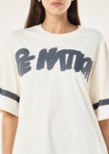 PE NATION - Frontline Oversize Tee - Pearled Ivory-T-Shirts-PE Nation-XS-UPTOWN LOCAL