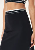 PE NATION - Avant Skirt - Black / Whisper White-Skirts-PE Nation-S-UPTOWN LOCAL