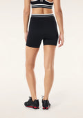 PE NATION - Avant 5” Bike Short - Black / Whisper White-Leggings-PE Nation-S-UPTOWN LOCAL