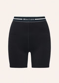 PE NATION - Avant 5” Bike Short - Black / Whisper White-Leggings-PE Nation-S-UPTOWN LOCAL