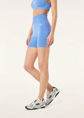 PE NATION - Restore Seamless 5” Bike Short - Sky Blue-Leggings-PE Nation-S-UPTOWN LOCAL