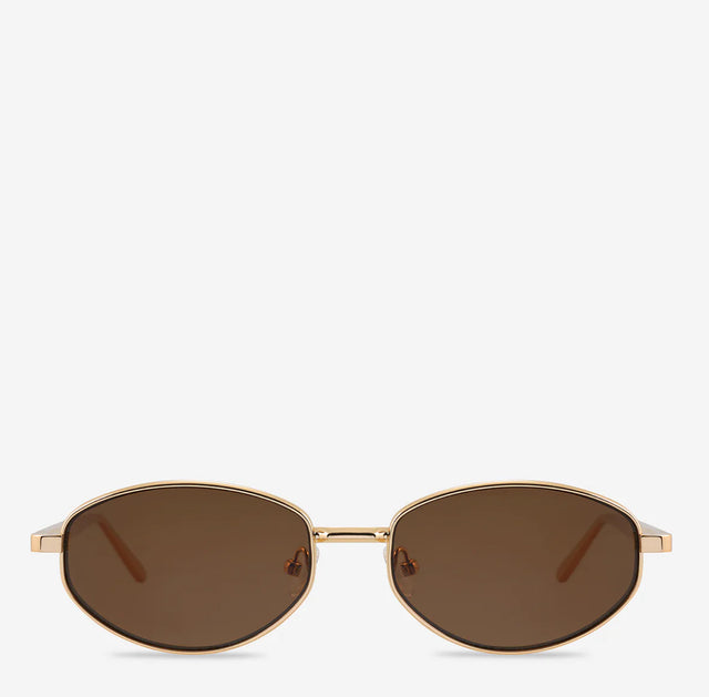 STATUS ANXIETY - Enigma Sunglasses - Gold-Sunglasses-Status Anxiety-UPTOWN LOCAL