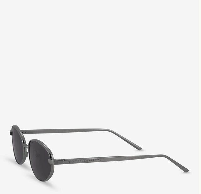STATUS ANXIETY - Enigma Sunglasses - Gunmetal-Sunglasses-Status Anxiety-UPTOWN LOCAL
