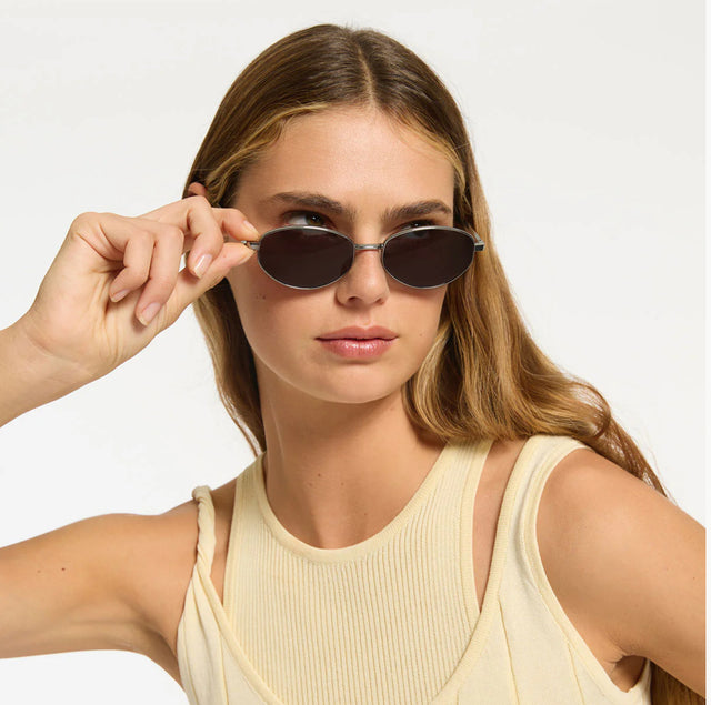 STATUS ANXIETY - Enigma Sunglasses - Gunmetal-Sunglasses-Status Anxiety-UPTOWN LOCAL