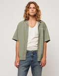 ROLLAS - Tile Cord Bowler - Moss-Shirts-Rolla's-S-UPTOWN LOCAL