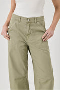 ROLLAS - Gigi Barrel Drill - Summer Olive-Denim-Rolla's-24-UPTOWN LOCAL
