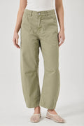 ROLLAS - Gigi Barrel Drill - Summer Olive-Denim-Rolla's-24-UPTOWN LOCAL