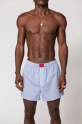 SOMETHING VERY SPECIAL - Blue Stripe Boxer Shorts-Boxer-Something Very Special-S-UPTOWN LOCAL