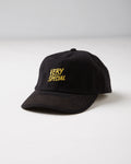SOMETHING VERY SPECIAL - Black Stack Logo Dad Cap-Hats-Something Very Special-UPTOWN LOCAL