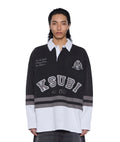 KSUBI - Duke Rugby LS Jersey - Black-Shirts-Ksubi-S-UPTOWN LOCAL