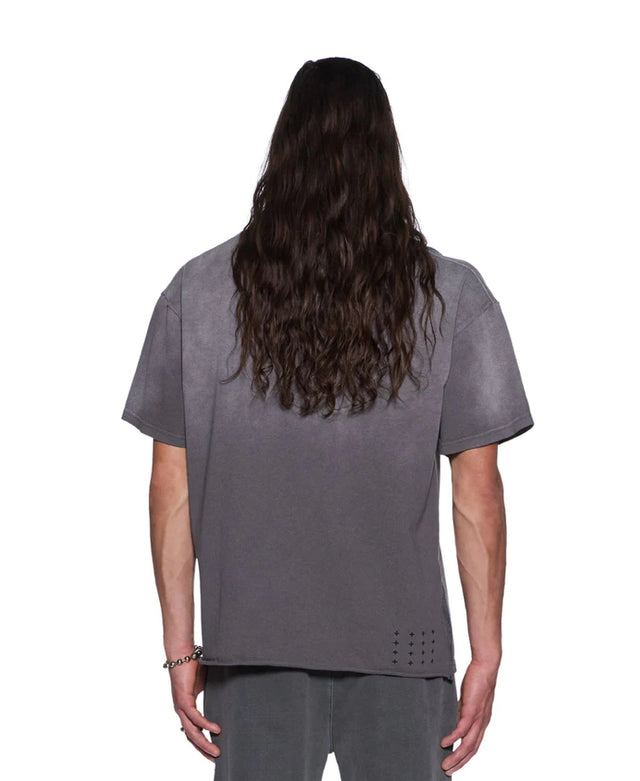 KSUBI - Krest Ekcess SS Tee - Charcoal-T-Shirts-Ksubi-S-UPTOWN LOCAL