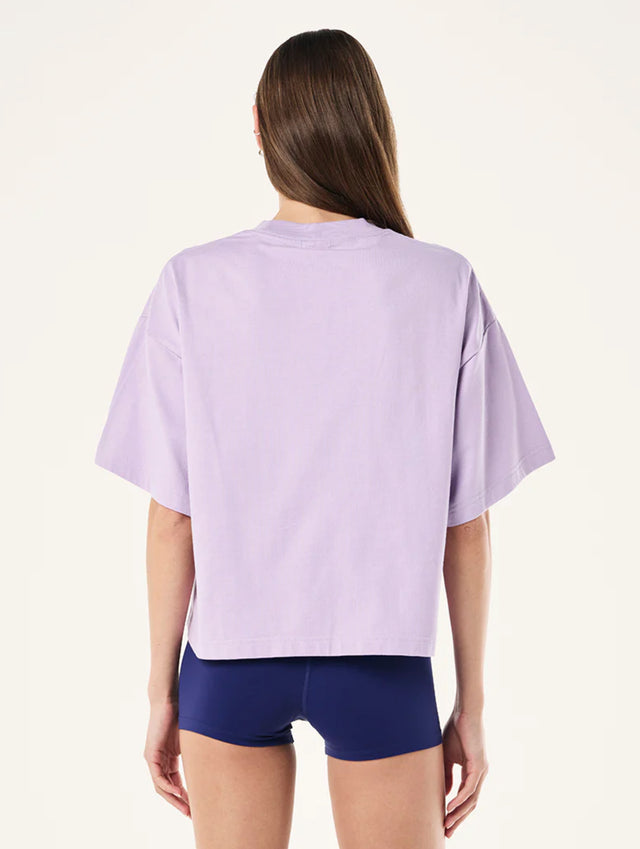 PE NATION - Superfine Tee - Violet Crush-Activewear-PE Nation-XS-UPTOWN LOCAL