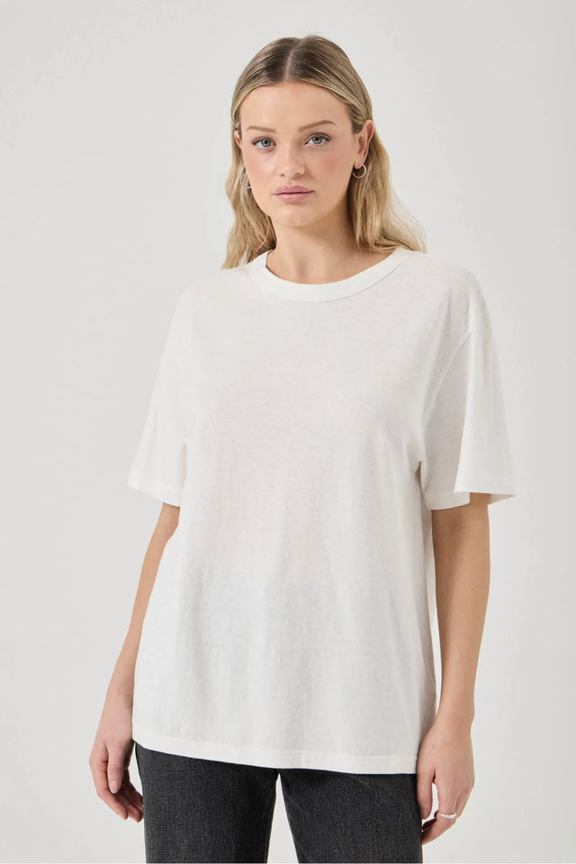 ROLLAS - Tomboy Tee - Vintage White-T-Shirts-Rolla's-6 / XS-UPTOWN LOCAL