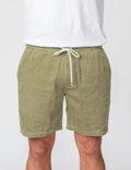 MR SIMPLE - Burbank Cord Short - Slate Green-Shorts-Mr. Simple-S-UPTOWN LOCAL