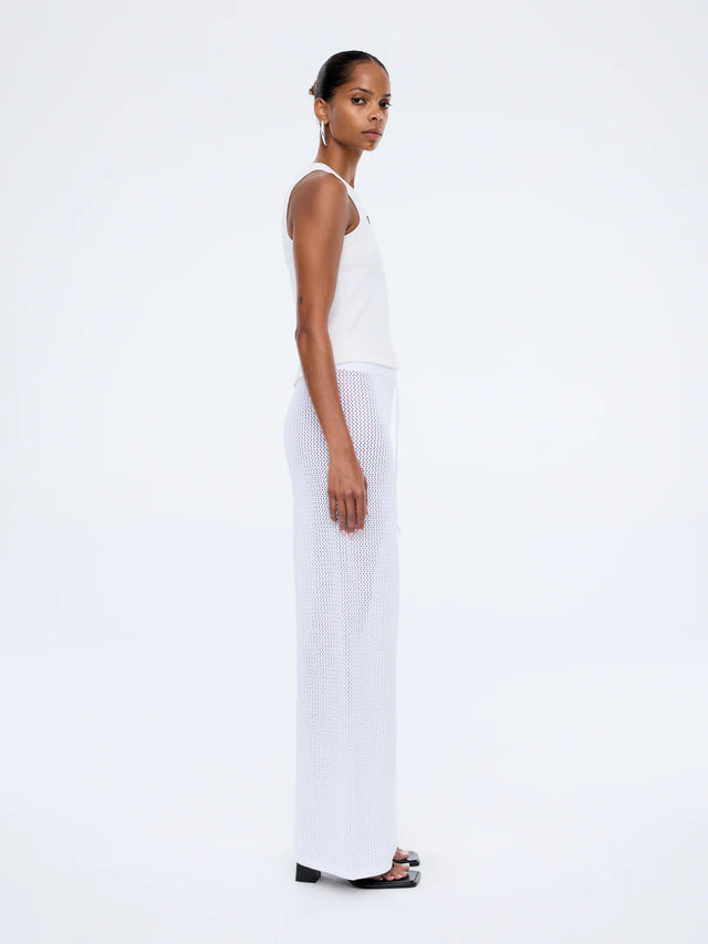 ENA PELLY - Harper Crochet Pant - Vintage White-Pants-ENA PELLY-6-UPTOWN LOCAL
