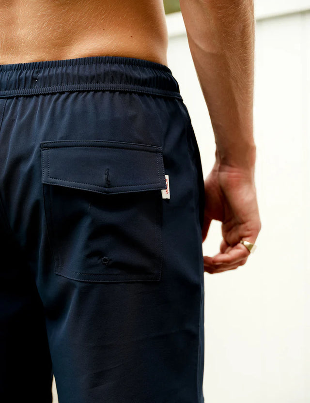MR SIMPLE - Active Short - Navy-Shorts-Mr. Simple-S-UPTOWN LOCAL
