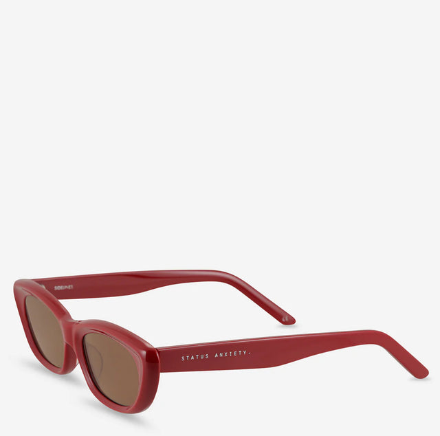 STATUS ANXIETY - Sidelines - Cherry-Sunglasses-Status Anxiety-UPTOWN LOCAL
