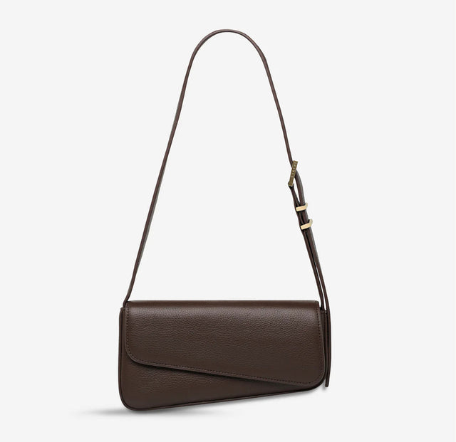 STATUS ANXIETY - Overnight Obsession - Cocoa / Brushed Gold-Bags-Status Anxiety-UPTOWN LOCAL