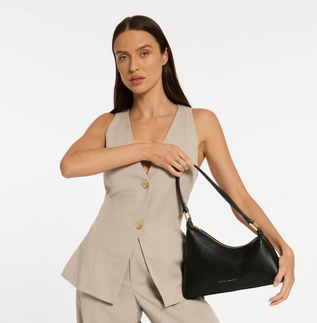 STATUS ANXIETY - Reverie - Black / Brushed Gold-Bags-Status Anxiety-UPTOWN LOCAL