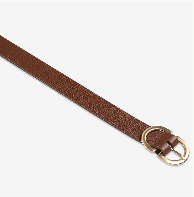 STATUS ANXIETY - In Reverse - Tan / Gold-Belts-Status Anxiety-S/M-UPTOWN LOCAL