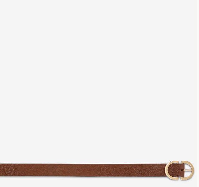STATUS ANXIETY - In Reverse - Tan / Gold-Belts-Status Anxiety-S/M-UPTOWN LOCAL