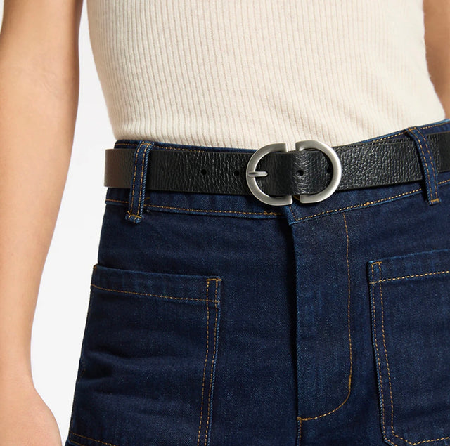 STATUS ANXIETY - In Reverse - Black / Silver-Belts-Status Anxiety-S/M-UPTOWN LOCAL