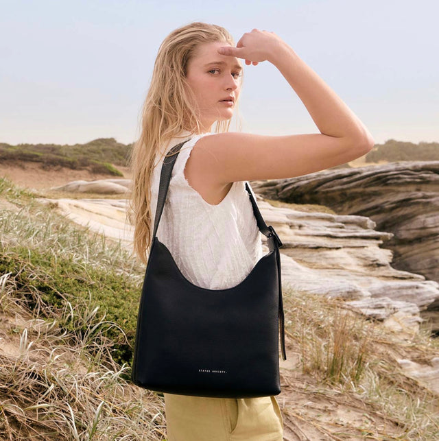 STATUS ANXIETY - Take You Higher - Black-Bags-Status Anxiety-UPTOWN LOCAL