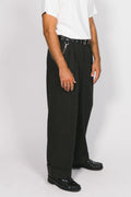 SOMETHING VERY SPECIAL - Chocolate Wool Westwood Pleated Pant-Pants-Something Very Special-XS-UPTOWN LOCAL