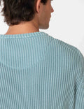 MR SIMPLE - Fisher Knit - Blue Smoke-Jumpers-Mr. Simple-S-UPTOWN LOCAL