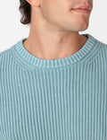 MR SIMPLE - Fisher Knit - Blue Smoke-Jumpers-Mr. Simple-S-UPTOWN LOCAL